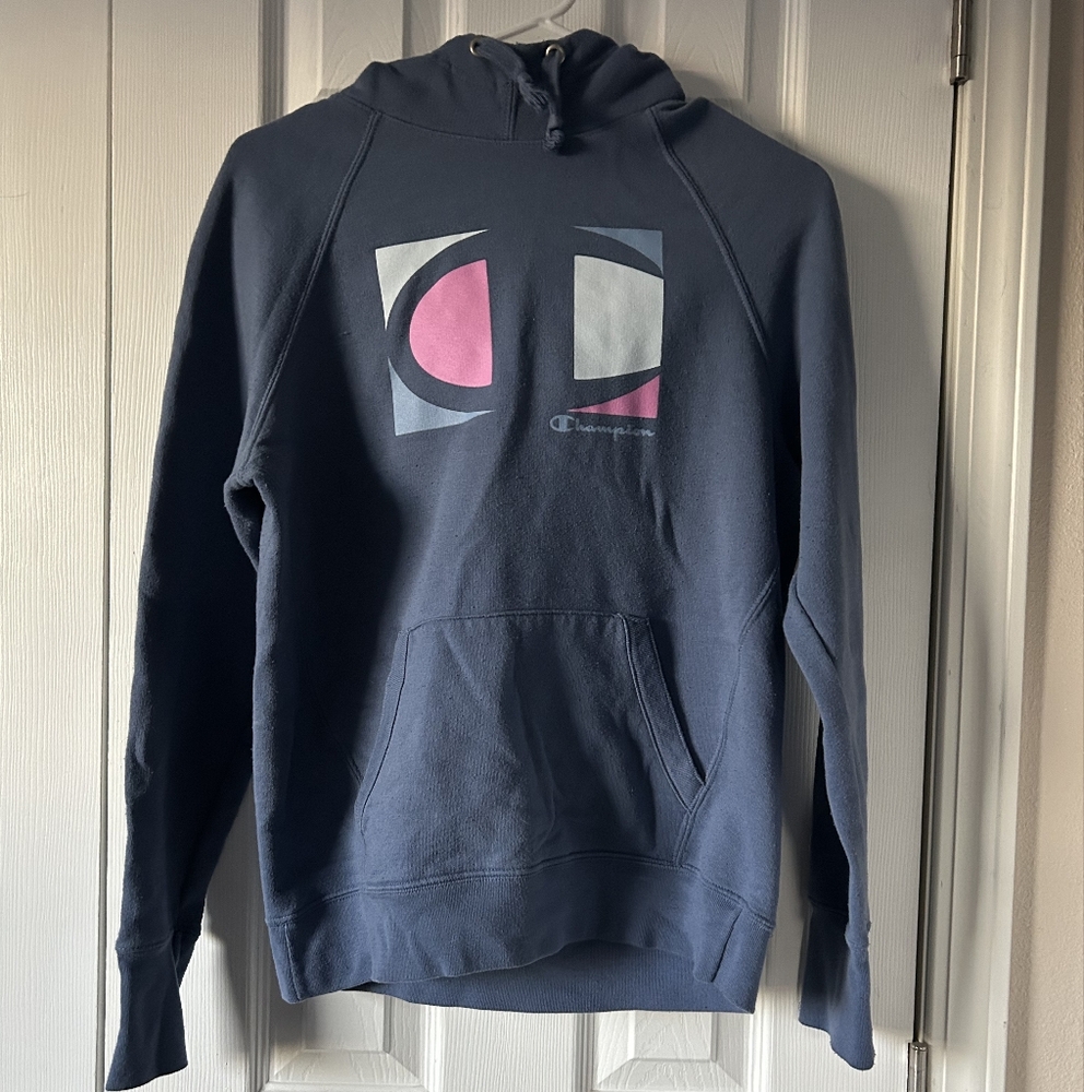 Champion Navy Blue Women's Hoodie